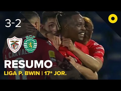 Resumo: Santa Clara 3-2 Sporting - Liga Portugal bwin | SPORT TV
