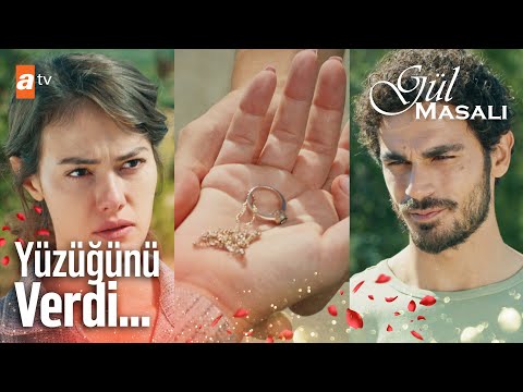 Toprak, Gonca'ya yüzüğünü veriyor - Gül Masalı 15. Bölüm