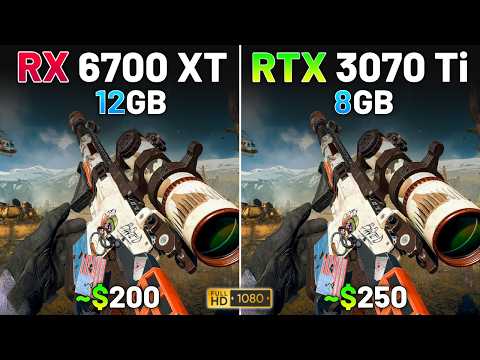 RX 6700 XT vs RTX 3070 Ti in 2026 | Test in 15 Games | 1080p