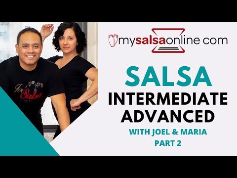 LIVE Salsa Class - Intermediate Advanced - WEEK 2