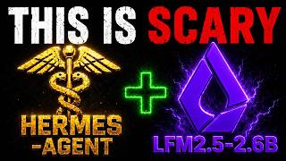 LFM2.5-2.6B + Hermes Agent is INSANE! 🤯