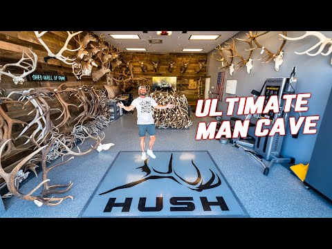 Shop Tour 30 YEARS In The Making | DREAM GARAGE | HUSH HQ