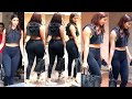 Pooja Hegde Hot Ass Show In Skin Tight Gym Dress Poojahegde Gym Gymworkout Trending 99mirchi