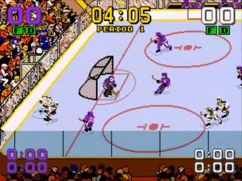 Mario Lemieux Hockey Megadrive