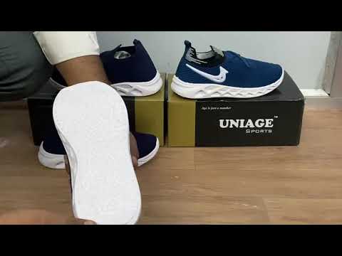 Black men uniage sports shoes