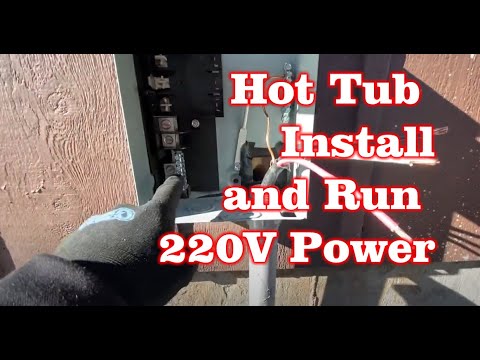 image-What size wire do I need for a 240 volt hot tub?