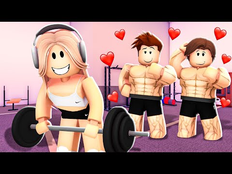 POSZŁAM NA SIŁOWNIĘ W DUBAJU i STAŁO SIĘ TO... w ROBLOX! 👀