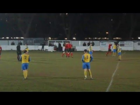 West Essex 3-1 Sporting Hackney.  Middlesex County League Premier Division.  Wed16Mar2016