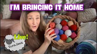 Moving the Yarn Hoard: Day 1