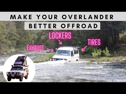 DIY Expedition Vehicle build. Make your overland better offroad! Lockers, tires, Maxtrax! EP3