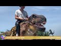 Giant Ride-On T-Rex Costume