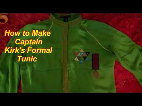 How to Make Captain Kirk's Formal Tunic from Star Trek TOS