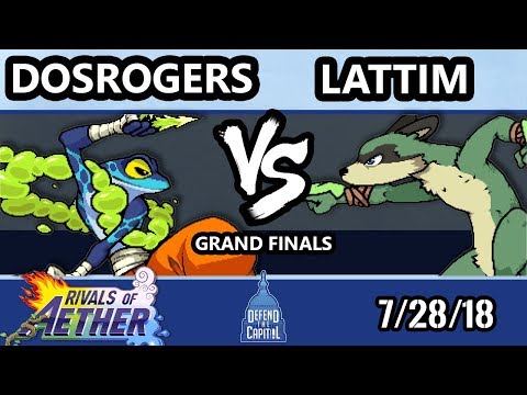 DTC 2 RoA - Lattim (Maypul) Vs. DosRogers [L] (Ranno) - Rivals of Aether Grand Finals