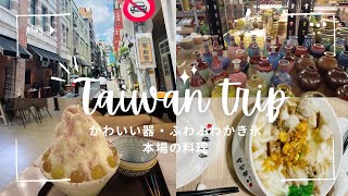 【Taipei vlog】台北2人旅|油化街でルーローハン|台湾のりくろーおじさん?|器の街鶯歌でかき氷|六堆伙房