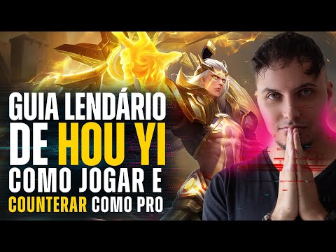 Guia De Como Jogar Com Hou Yi :  Jogando E Counterando Como Um Pro Player