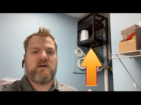 Installing a Home Network Rack on the Wall