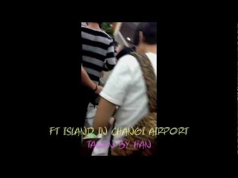 120116 FT ISLAND IN CHANGI AIRPORT