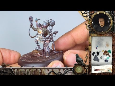 Infamy Miniatures Painting Tutorial - Dr. John Watson/TMM & Gore