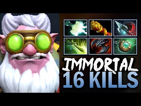 Sniper Gameplay with Mjolnir and Butterfly - Yatoro Dota Style