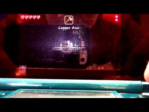 TERRARIA DS VERSION:TROLLING WITH THE DUNGEON GUARDIAN