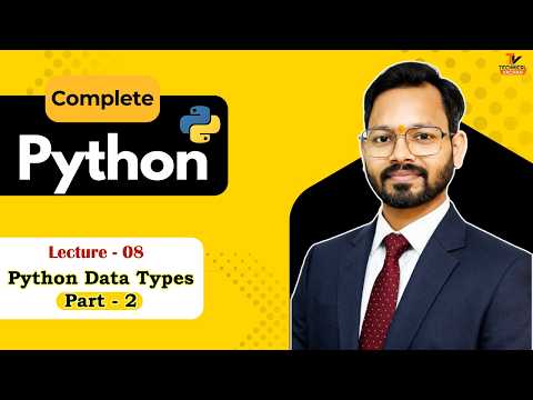 Python Lecture 8 Non Primitive Data Types Listtuplesetdictionary Pythonprogramming