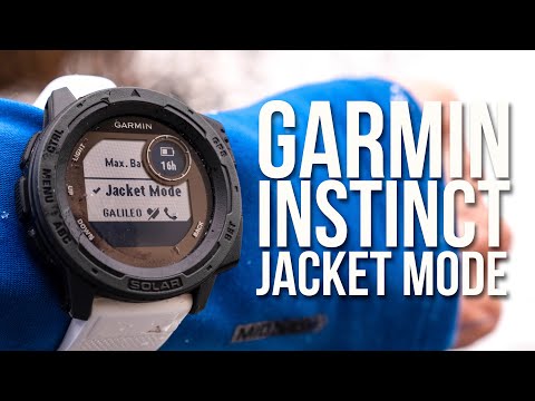 Garmin Instinct Jacket Mode