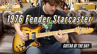 Video thumbnail for 1976 Fender Starcaster Sunburst | Guitar of the Day by Normans Rare Guitars
