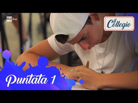 Il discorso del preside e il test d'ingresso - Prima puntata - Il Collegio 3