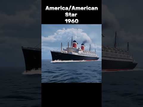 Ships that sank OR Where abandoned| #oceanliners #ships #whitestarline #unitedstateslines #shorts
