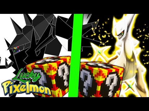 Minecraft LUCKY PIXELMON - NOVO SUPER LUCKY BLOCK DE PIXELMON ! ARCEUS vs NECROZMA ÉPICO !!