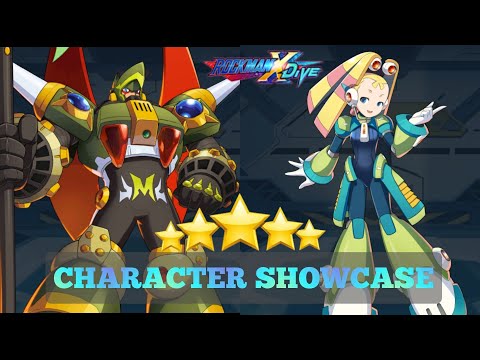 ROCKMAN X DIVE |  MASSIMO, PALLETTE 5* CHARACTER SHOWCASE