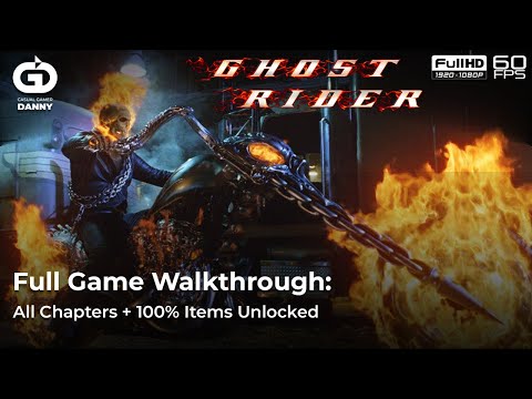 Ghost Rider - 100% Full Game Walkthrough - (FULL HD - 1080p@60fps)