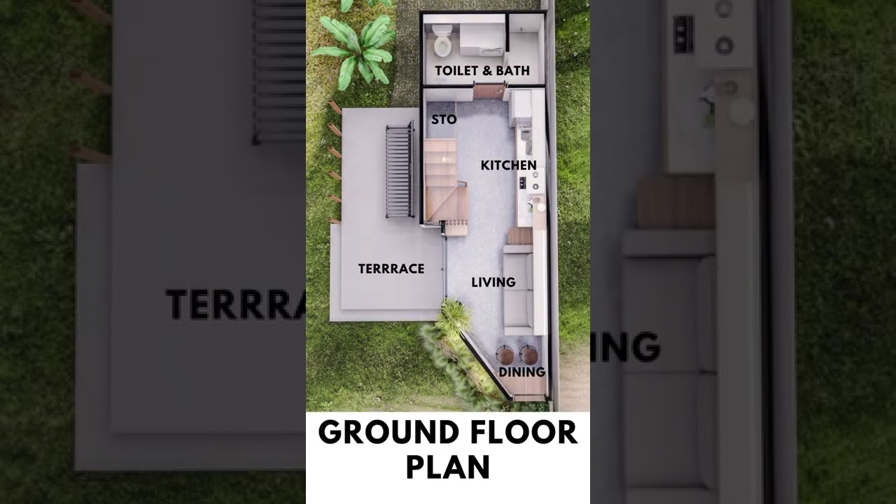 TINY LOFT HOUSE PLAN