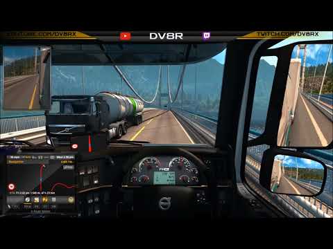 ETS2 - [ProMods] Iceland to Finland Time-lapse