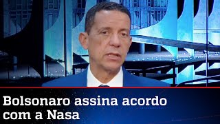 José Maria Trindade: Bolsonaro marca gol de placa em acordo com a Nasa