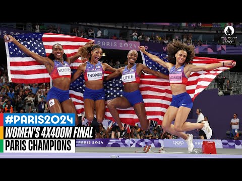 Women's 4x400m Final 🏃| Paris Champions