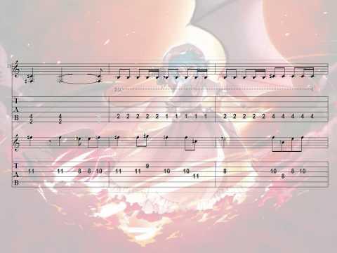 Touhou Guitar Tabs Touhou Radio
