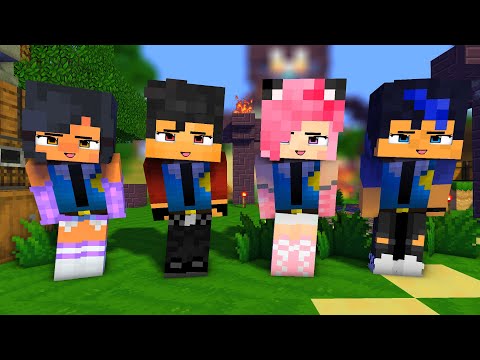 POI POI FIRST MEET PRISON APHMAU FRIENDS AARON, KC AND EIN - MINECRAFT ANIMATION #shorts