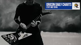 TOP 10 Oricon Daily Charts (21st July 2016)