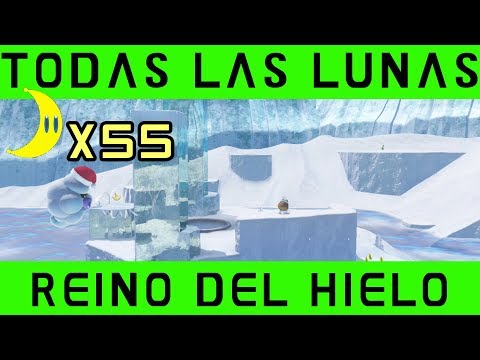 ICE KINGDOM - ALL MOONS - Super Mario Odyssey