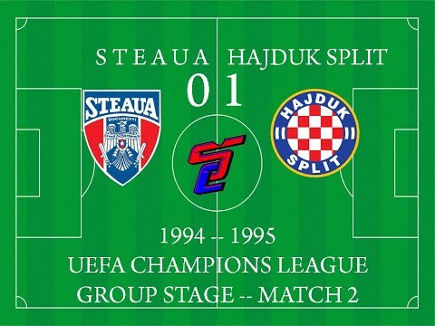Steaua 0-1 Hajduk Split (1994/1995 UCL R2)