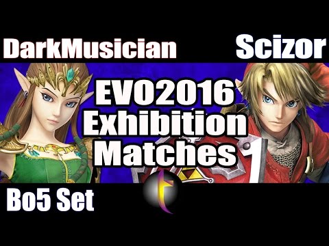 EVO 2016: SSB Wii U - Bo5 MM - DarkMusician vs Scizor