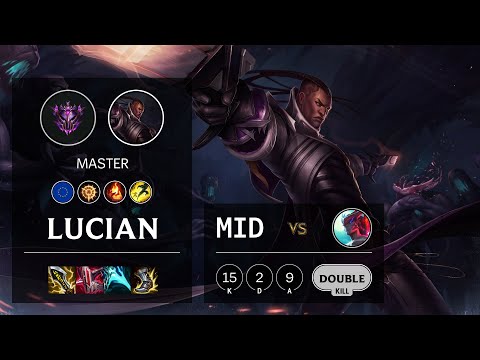 Lucian Mid vs Yone - EUW Master Patch 10.23