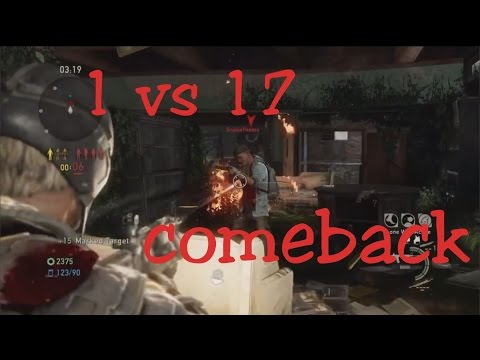 The Last of Us Remastered 1 vs 17 comeback by subscriber