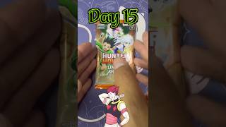 Day 15! #collection #hunterxhunter #opening #anime #collectablecards