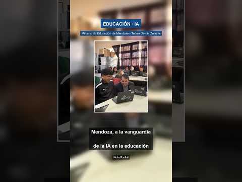 NOTA radial con El Ministro de Educacion de Mendoza, Tadeo Garcia Zalazar
