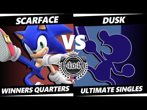4o4 Smash Night 82 - DC| Scarface (Sonic) vs 4o4| Dusk (Mr. Game & Watch) - Winners Quarter-Final