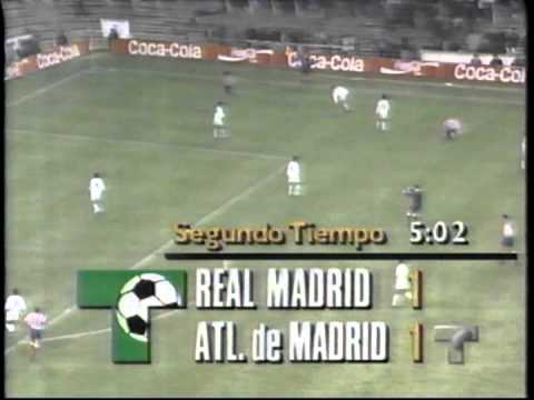 1994 (January 4) Real Madrid 2- Atletico Madrid 2 (Copa Del Rey)- One Eighth Finals, First Leg
