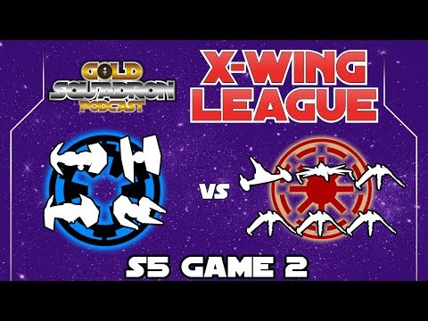 Padme Takes on the Empire - Francois Moret and Scott Karch- S5 Game 2 - Gold Squadron X-wing League