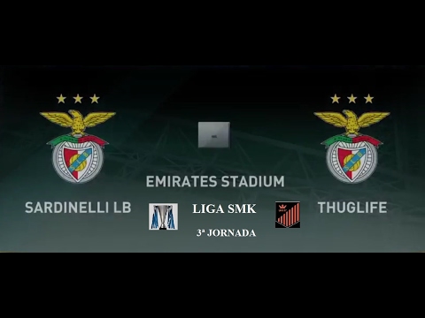 Liga SMK - 3ª Jorn. - Sardinelli LB 3 x 0 Thug Life - (Highlights)